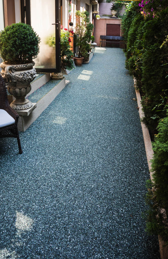 footpaths stone carpet driveways