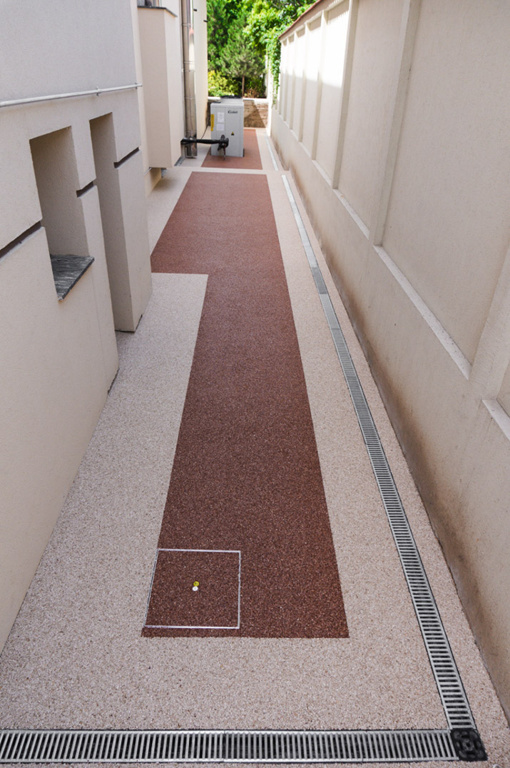 stone carpet footpath paving systems