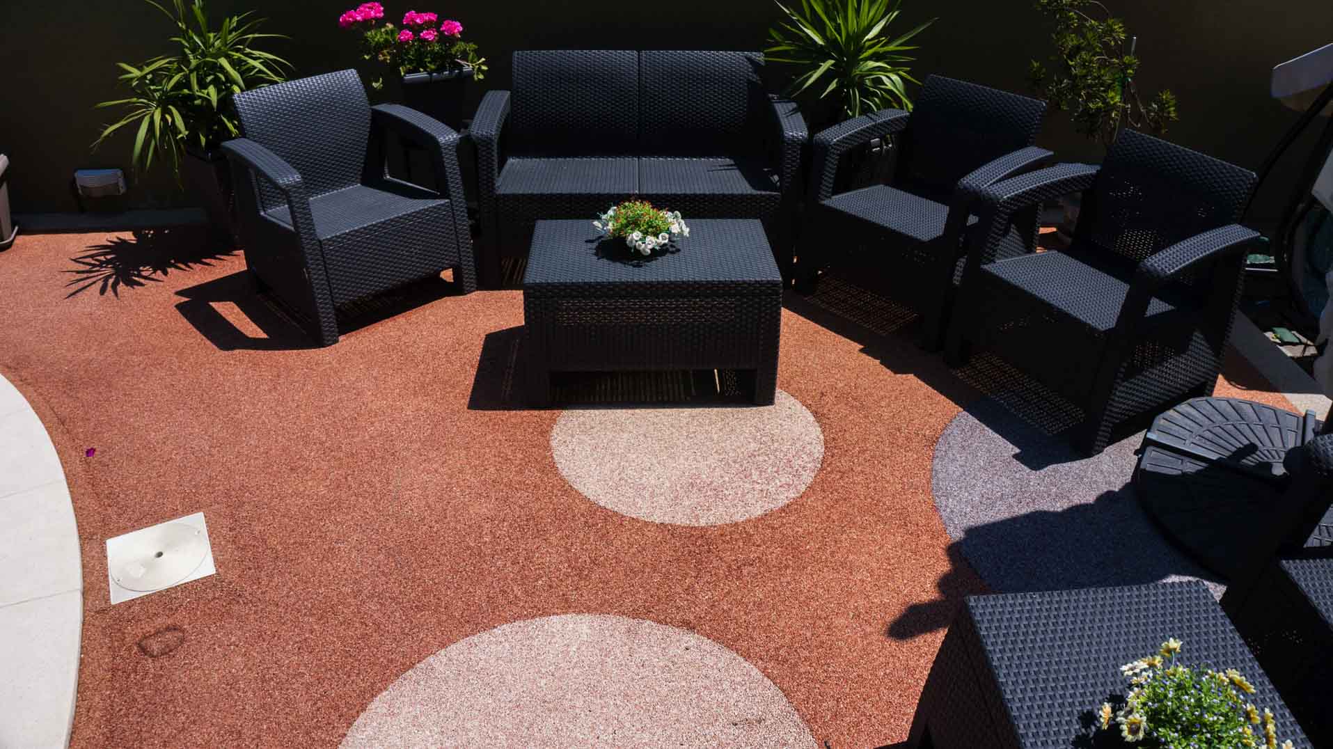 stone carpet flooring for landscaping