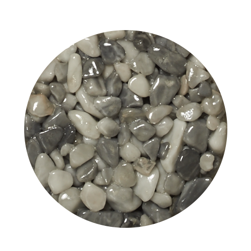 bardiglio marble pebble