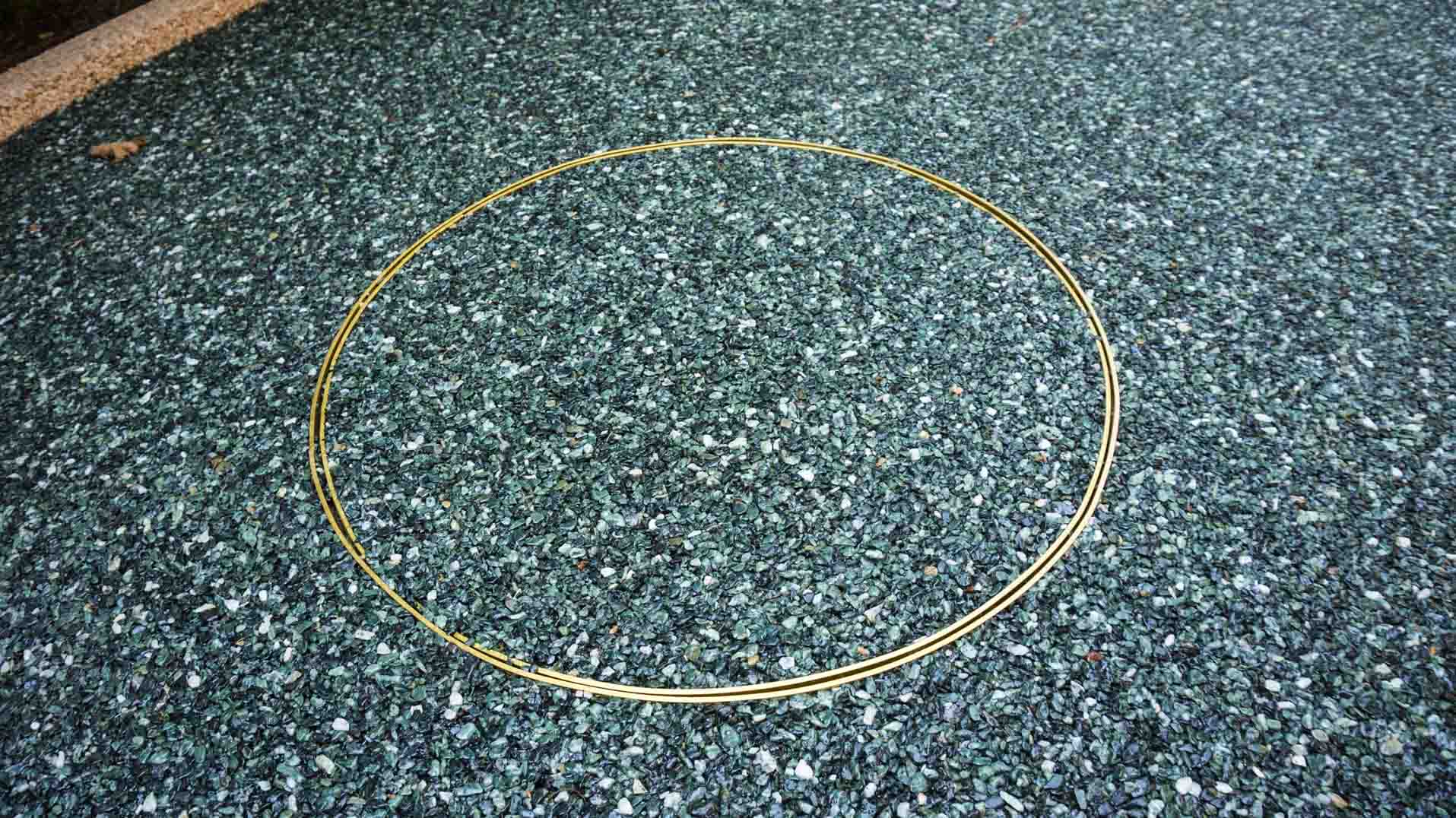 green marble stone carpet