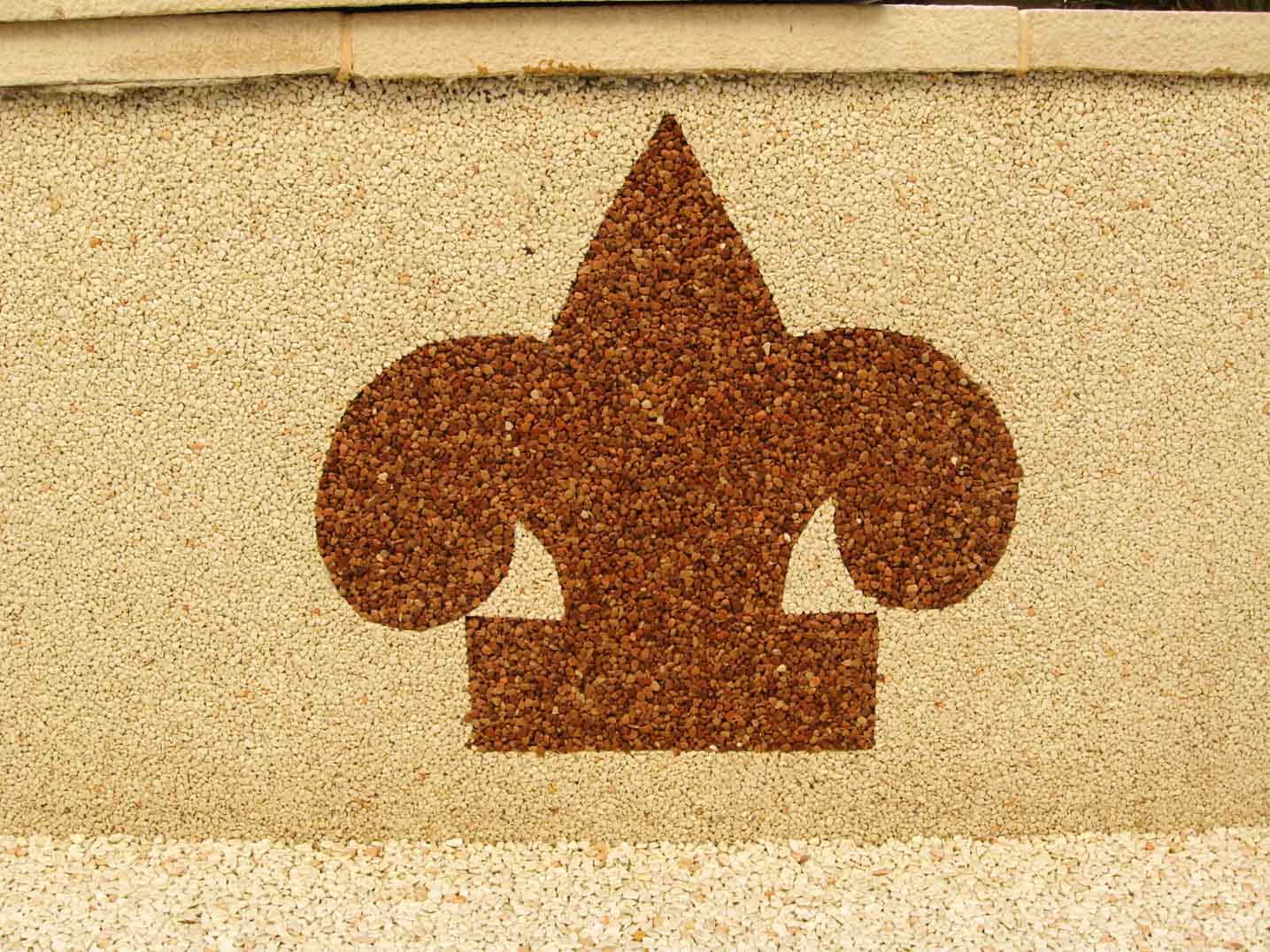 natural stone carpet symbol design