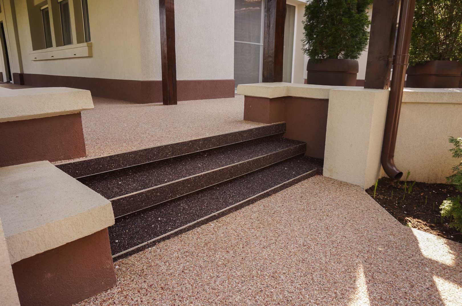 natural stones entrance home