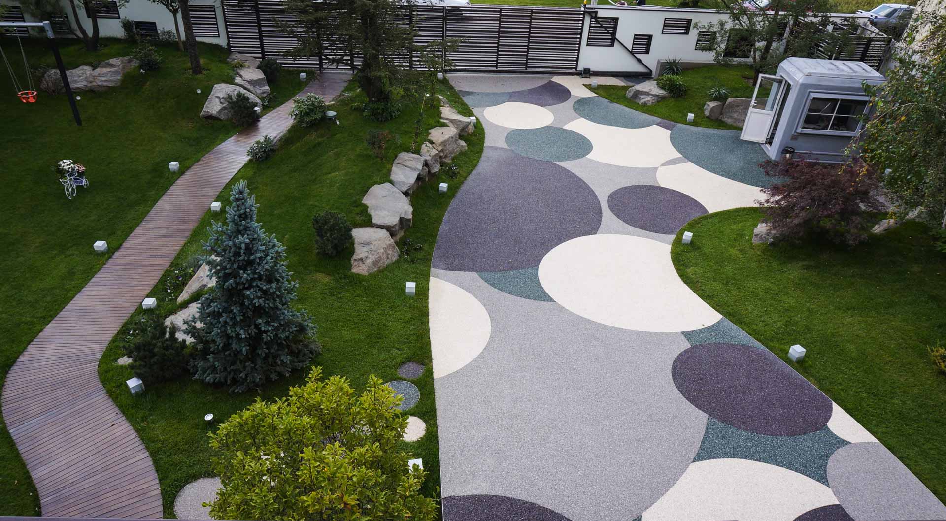 outdoor flooring pattern