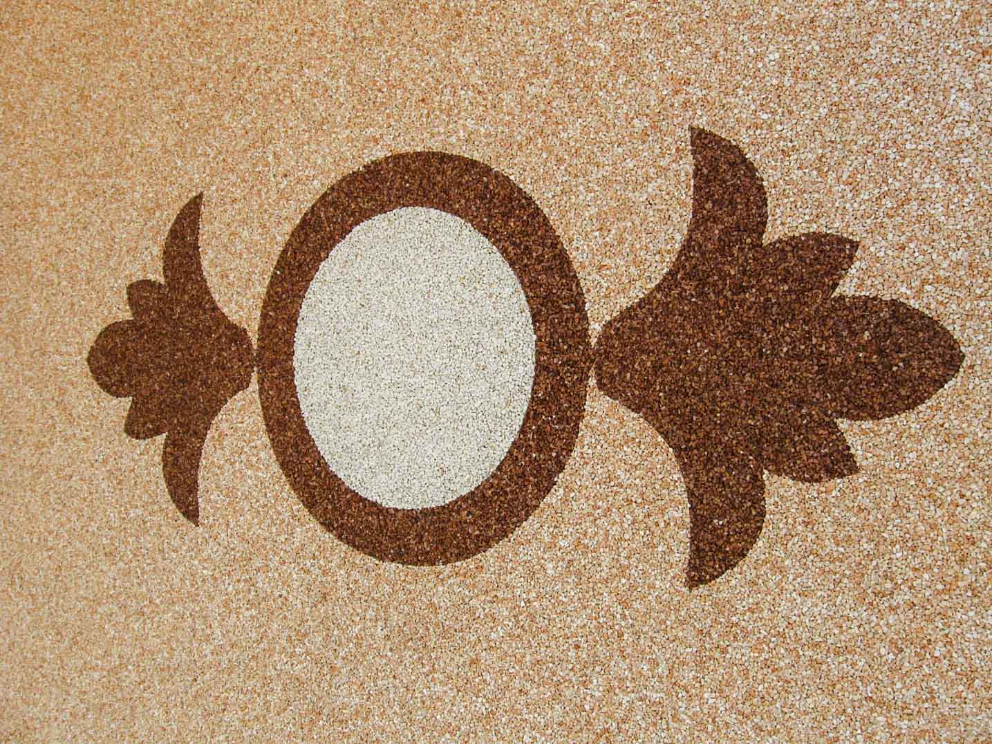stone carpet decorative paving