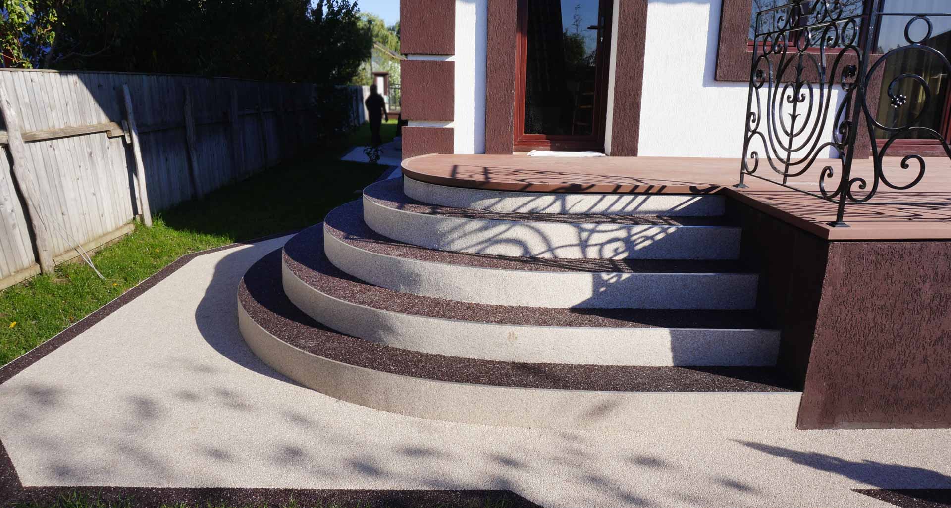 stone carpet stairs